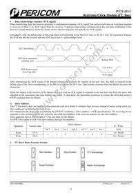 PT7C4311WE Datasheet Page 12