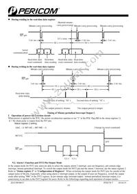 PT7C43190LE Datasheet Page 19