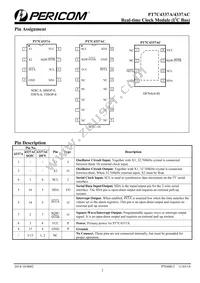PT7C4337ACSEX Datasheet Page 2