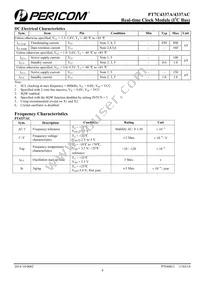 PT7C4337ACSEX Datasheet Page 4