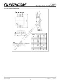 PT7C4337LEX Datasheet Page 21