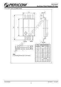 PT7C4337LEX Datasheet Page 22