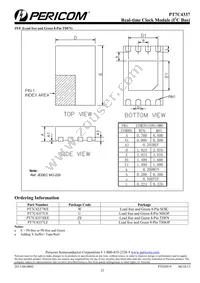 PT7C4337LEX Datasheet Page 23