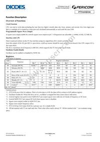 PT7C433833AUEX Datasheet Page 8