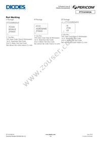 PT7C433833AUEX Datasheet Page 16