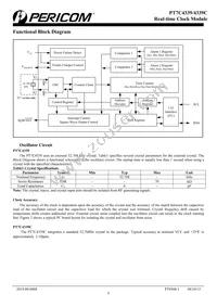 PT7C4339UEX Datasheet Page 5