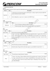 PT7C4339UEX Datasheet Page 10