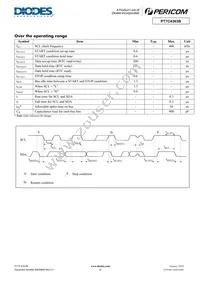 PT7C4363BWEX Datasheet Page 6