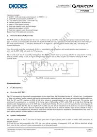 PT7C4363WE Datasheet Page 15