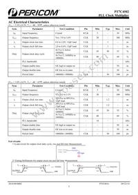PT7C4502-2WF Datasheet Page 5