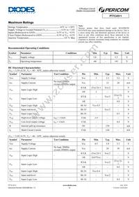 PT7C4511WE Datasheet Page 4