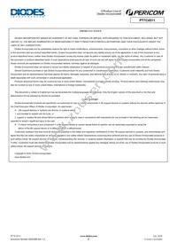 PT7C4511WE Datasheet Page 8