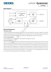 PT7C4512WE Datasheet Page 2