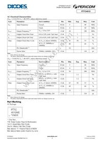 PT7C4512WE Datasheet Page 5