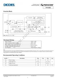 PT7C4563ZEE Datasheet Page 3