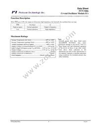 PT7C5006ANDWEX Datasheet Page 4