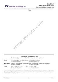 PT7C5028C3-6GWF Datasheet Page 8