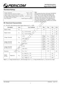 PT7M1233A-15TCE Datasheet Page 2