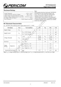PT7M1818-5TE Datasheet Page 2