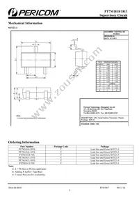 PT7M1818-5TE Datasheet Page 5