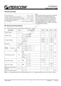 PT7M6314US30D4TBE Datasheet Page 2