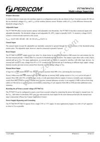 PT7M6714CUE Datasheet Page 8