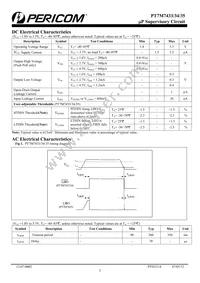PT7M7434TAE Datasheet Page 3