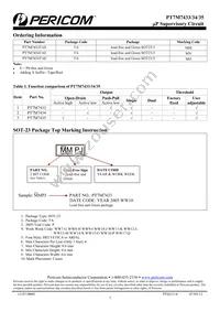 PT7M7434TAE Datasheet Page 7