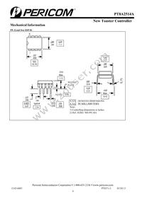 PT8A2514APE Datasheet Page 6