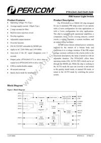 PT8A2648WE Datasheet Cover