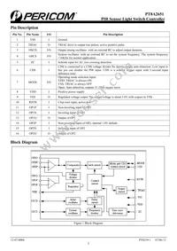 PT8A2651WEX Datasheet Page 2