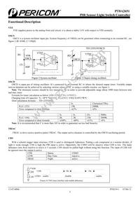 PT8A2651WEX Datasheet Page 5