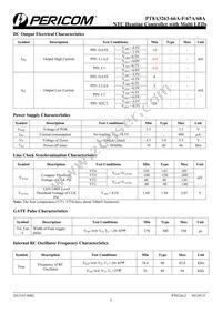 PT8A3263BPEX Datasheet Page 3
