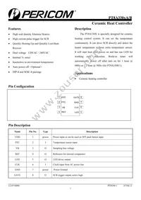 PT8A3303APEX Datasheet Cover