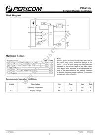PT8A3307LPEX Datasheet Page 2