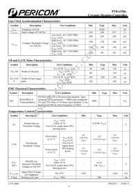 PT8A3307LPEX Datasheet Page 4