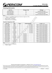 PT8A3307LPEX Datasheet Page 9