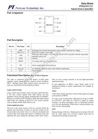 PT8A3512PEX Datasheet Page 2