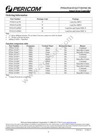 PT8A3514CPEX Datasheet Page 8