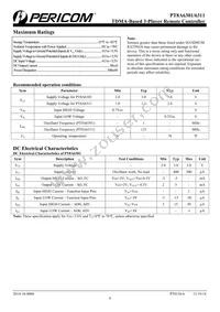 PT8A6311PE Datasheet Page 6