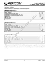 PT8A973PE Datasheet Page 7