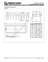 PT8A973PE Datasheet Page 13