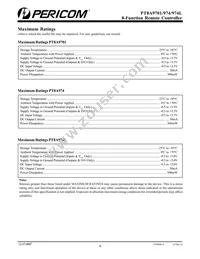 PT8A974PE Datasheet Page 6