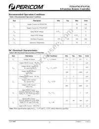 PT8A974PE Datasheet Page 7