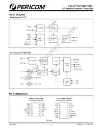 PT8A977BWEX Datasheet Page 2