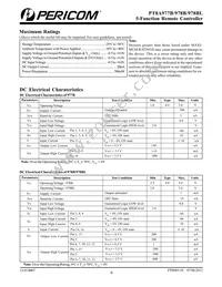 PT8A977BWEX Datasheet Page 6