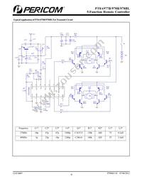 PT8A977BWEX Datasheet Page 9