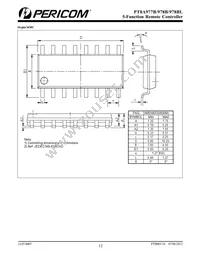 PT8A977BWEX Datasheet Page 12