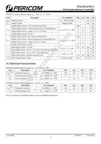 PT8A991APE Datasheet Page 4