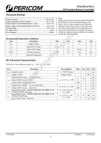 PT8A992APE Datasheet Page 4
